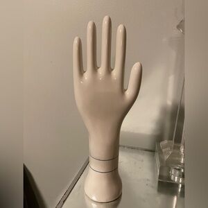 Vintage General Porcelain Latex Hand Glove Mold, Trenton NJ, Large